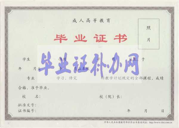 民辦大學(xué)畢業(yè)證樣本圖片模板